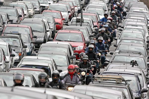 traffic jam Brazil