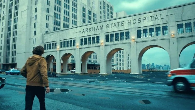 Arkham State Hospital ใน Joker (2019)